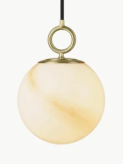 Mundgeblasene Glaskugel-Pendelleuchte Stockholm