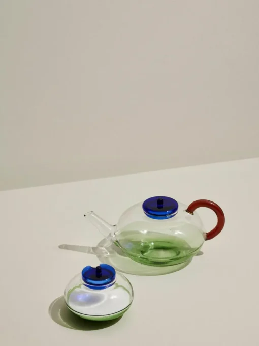 Mundgeblasene Glas-Teekanne NoRush, 900 ml