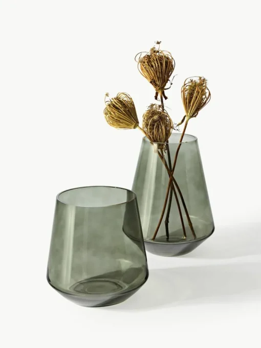 Mundgeblasene Glas-Vase Joyce, H 21 cm