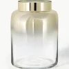 Mundgeblasene Glas-Vase Uma, H 20 cm