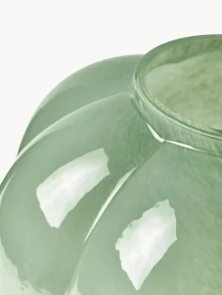 Mundgeblasene Glas-Vase Uva, H 35 cm