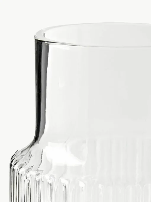 Mundgeblasene Karaffe Aleo mit Wassergläsern, 5er-Set