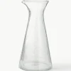 Mundgeblasene Karaffe Bubble mit dekorativen Luftbläschen, 800 ml