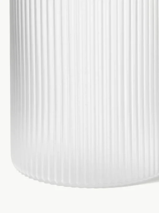 Mundgeblasene Karaffe Ripple mit Rillenrelief, 1 L