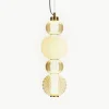 Mundgeblasene kleine LED-Pendelleuchte Collar