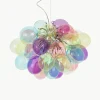 Mundgeblasene LED-Pendelleuchte Gross