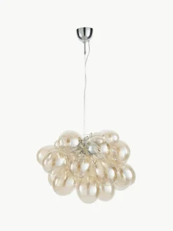 Mundgeblasene LED-Pendelleuchte Gross
