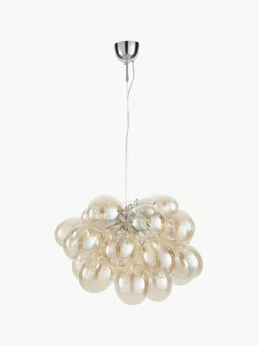 Mundgeblasene LED-Pendelleuchte Gross