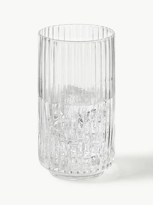 Mundgeblasene Longdrinkgläser Aleo, 4 Stück