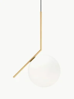 Mundgeblasene Pendelleuchte IC Lights, H 70 cm