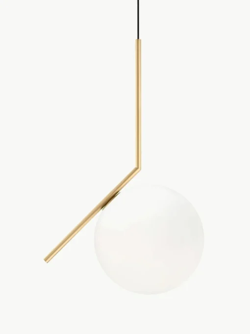 Mundgeblasene Pendelleuchte IC Lights, H 70 cm