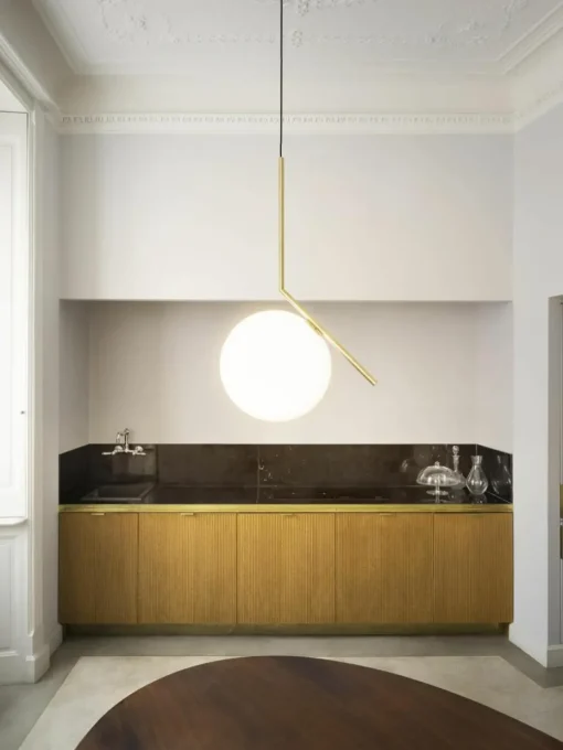 Mundgeblasene Pendelleuchte IC Lights, H 70 cm