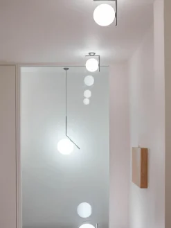 Mundgeblasene Pendelleuchte IC Lights, H 70 cm