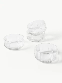Mundgeblasene Schälchen Aleo, 4 Stück