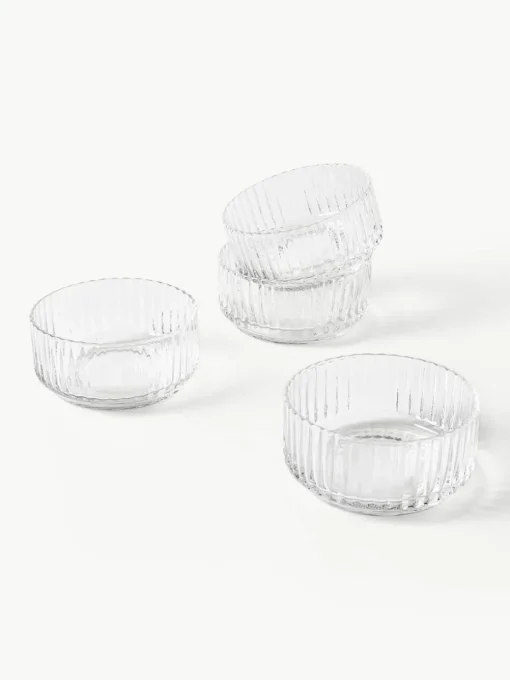 Mundgeblasene Schälchen Aleo, 4 Stück