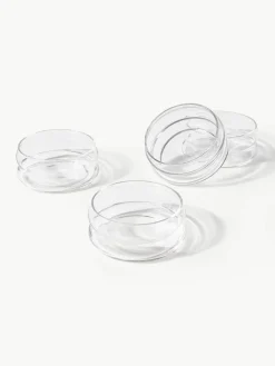 Mundgeblasene Schälchen Bubbly, 4 Stück