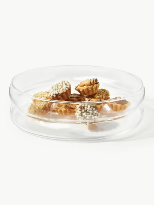 Mundgeblasene Servierschale Bubbly