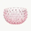 Mundgeblasene Snackschalen Hobnail, 4 Stück