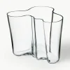 Mundgeblasene Vase Alvar Aalto, H 16 cm