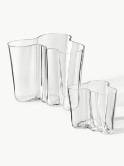 Mundgeblasene Vasen Alvar Aalto, 2er-Set
