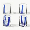 Mundgeblasene Wassergläser Taha, 4er-Set