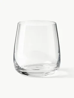 Mundgeblasene Wassergläser Ellery, 4 Stück