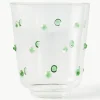 Mundgeblasene Wassergläser Nob aus Borosilikatglas, 2 Stück