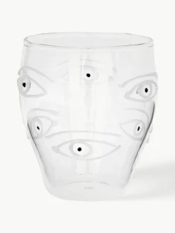 Mundgeblasene Wassergläser Oculus, 4 Stück