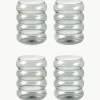 Mundgeblasene Wassergläser Bubbly, 4 Stück