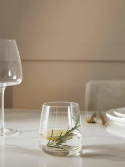 Mundgeblasene Wassergläser Ellery, 4 Stück