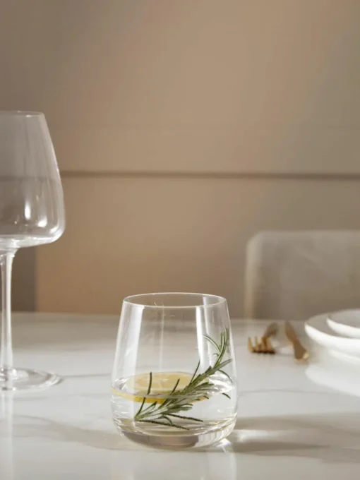 Mundgeblasene Wassergläser Ellery, 4 Stück