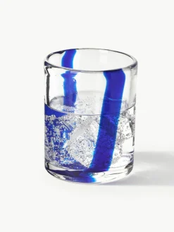 Mundgeblasene Wassergläser Taha, 4er-Set