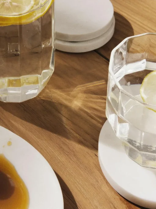 Mundgeblasene Wassergläser Angoli, 4 Stück