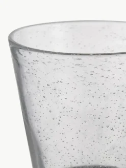 Mundgeblasene Wassergläser Cancun mit Luftbläschen, 6er-Set