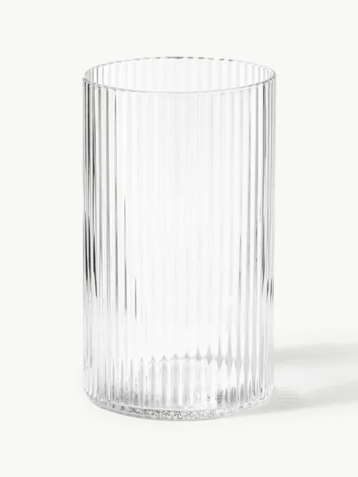 Mundgeblasener Deckel Ripple für Karaffe