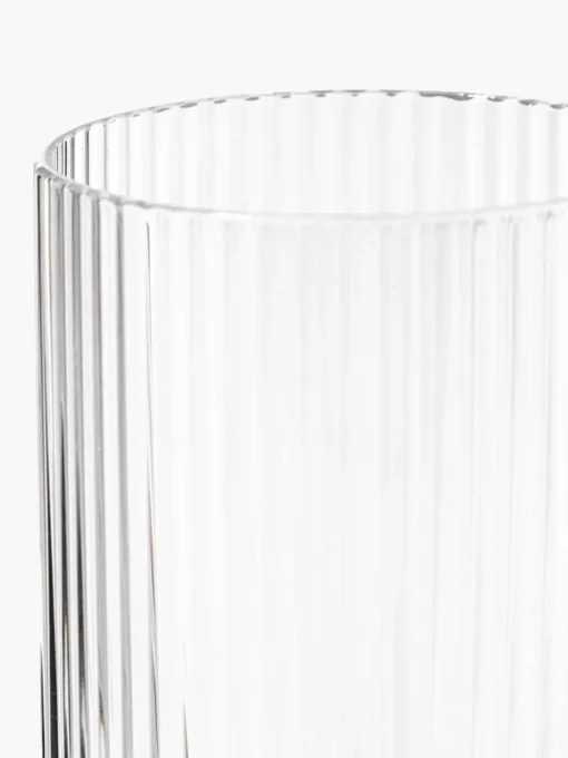 Mundgeblasener Deckel Ripple für Karaffe