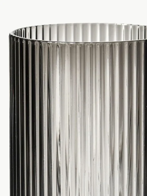 Mundgeblasener Deckel Ripple für Karaffe