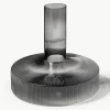 Mundgeblasener Dekanter Ripple mit Rillenrelief, 1.1 L