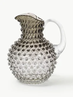 Mundgeblasener Krug Hobnail, 2 L
