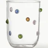 Mundgeblasenes Wasserglas Thalia