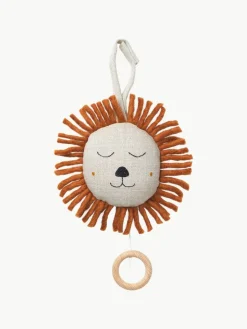 Musik-Mobile Lion aus Leinen