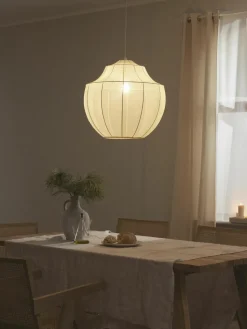 Netzstoff-Pendelleuchte Beau