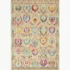 Niederflor-Teppich Kashan mit Ornamenten