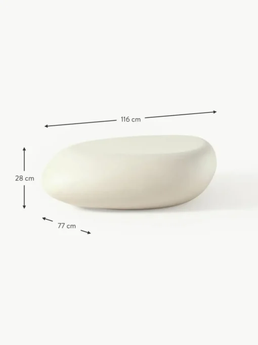 Niedriger Couchtisch Pietra in organischer Form