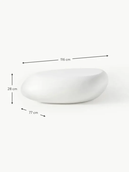 Niedriger Couchtisch Pietra in organischer Form