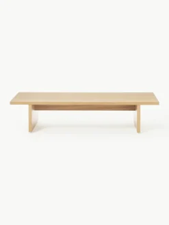 Niedriger Holz-Couchtisch Dako