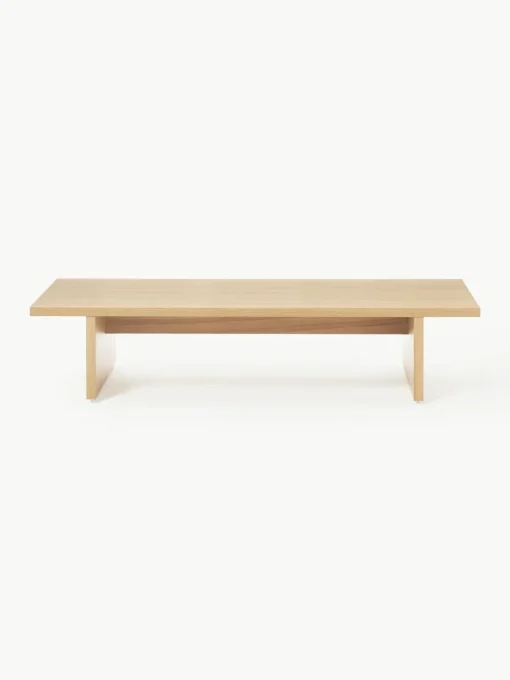 Niedriger Holz-Couchtisch Dako
