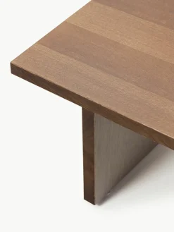 Niedriger Holz-Couchtisch Dako