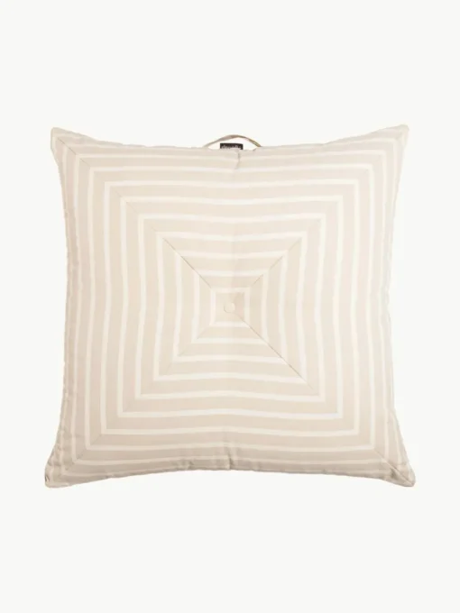 Outdoor Bodenkissen Cozy mit Streifen