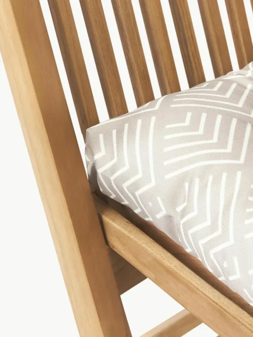 Outdoor-Sitzkissen Milano mit grafischem Muster